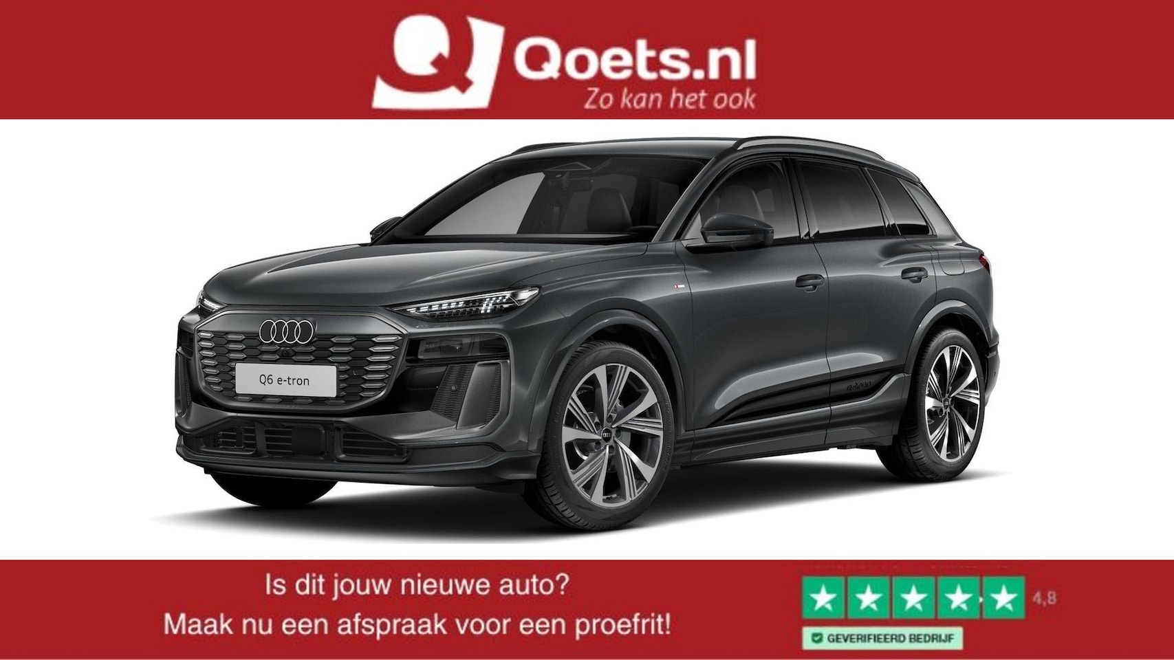 Audi Q6 e-tron - S edition performance 100 kWh Tech Pro - Comfortpakket plus - Privacy glas - Adaptive Crui - AutoWereld.nl