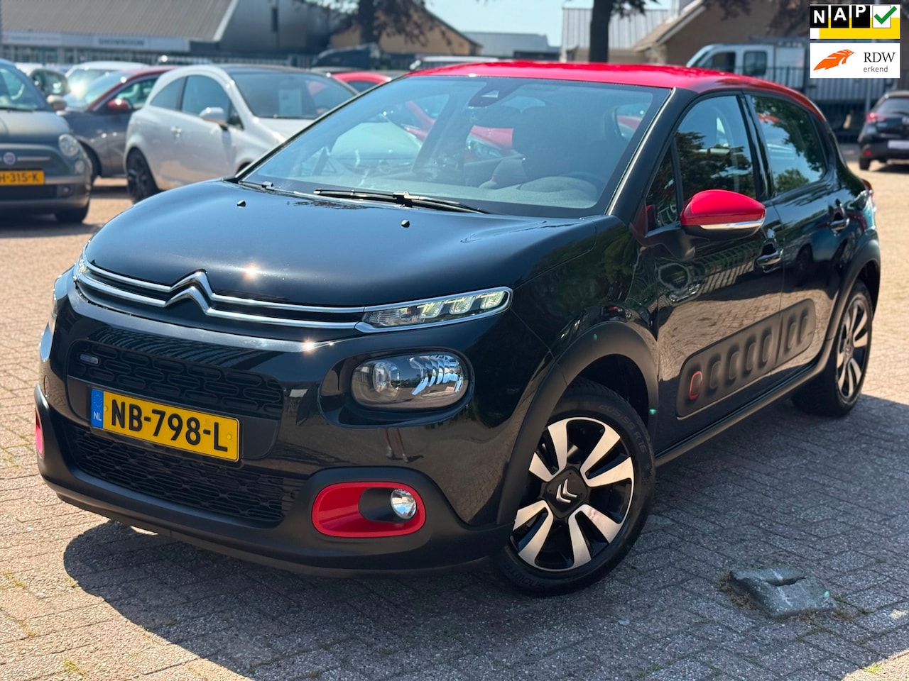 Citroën C3 - 1.2 Shine AIRCO NAVI APPLECARPLAY CAMERA CRUISE CTRL DEALER ONDH. NAP - AutoWereld.nl
