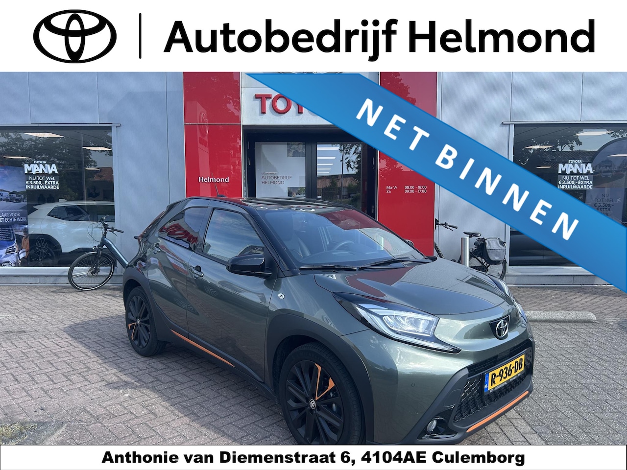 Toyota Aygo X - 1.0 VVT-i S-CVT Limited 1.0 VVT-i S-CVT Limited - AutoWereld.nl