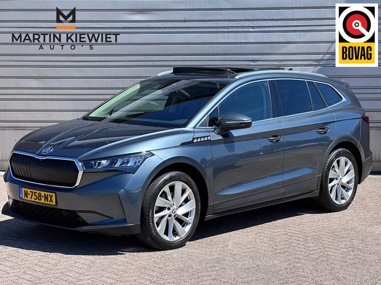 Skoda Enyaq iV - 60|SOH 90%|Warmtepomp|Trekhaak|Panoramadak|ACC|Camera - AutoWereld.nl