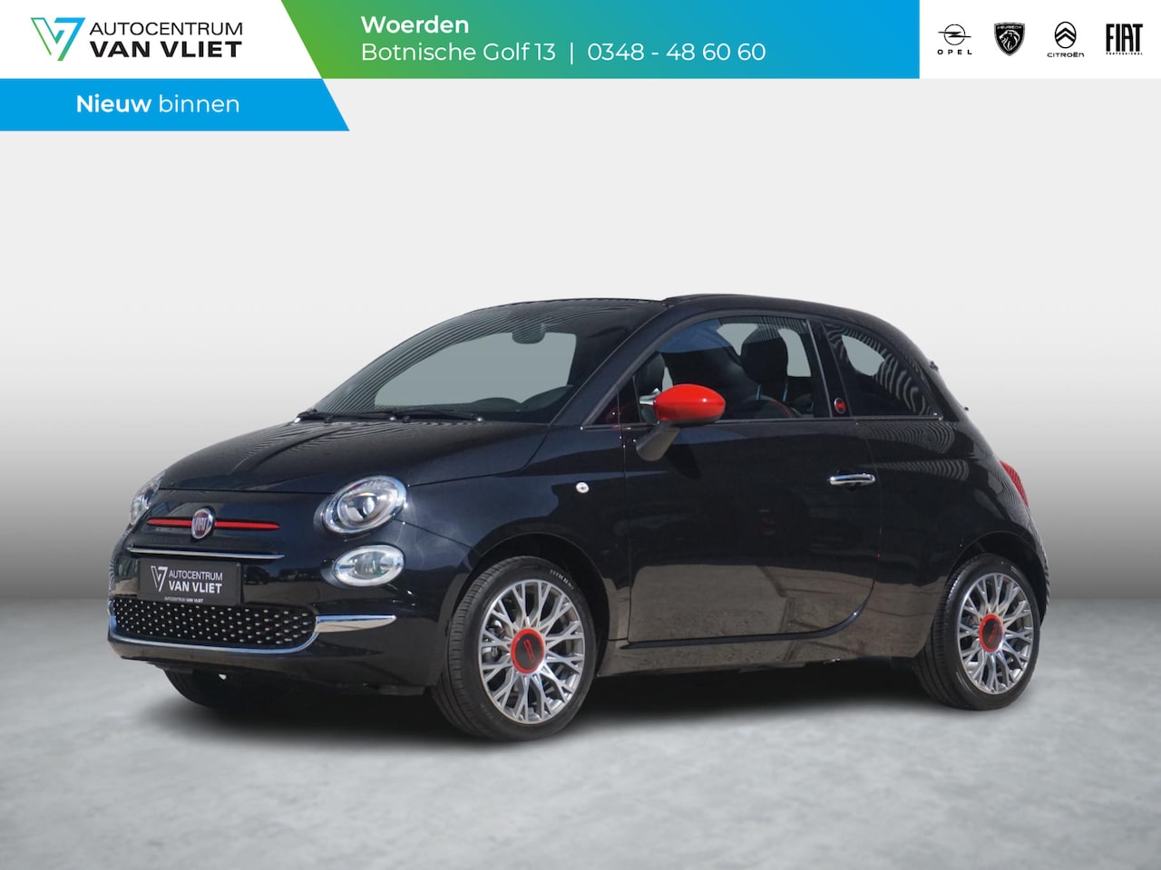Fiat 500 C - 1.0 Hybrid RED Fiat Fiat 500 - AutoWereld.nl
