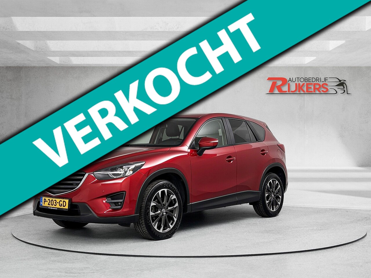 Mazda CX-5 - 2.5 SkyActiv-G 192 GT-M 4WD Automaat Afneembare trekhaak,Bliss,Camera A,Cruise Contr,Clima - AutoWereld.nl