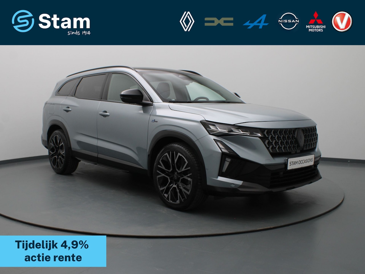 Renault Espace - E-Tech full hybrid esprit Alpine 7p. 200pk Head-Up | 360° Camera | Adapt. Cruise | Parkeer - AutoWereld.nl