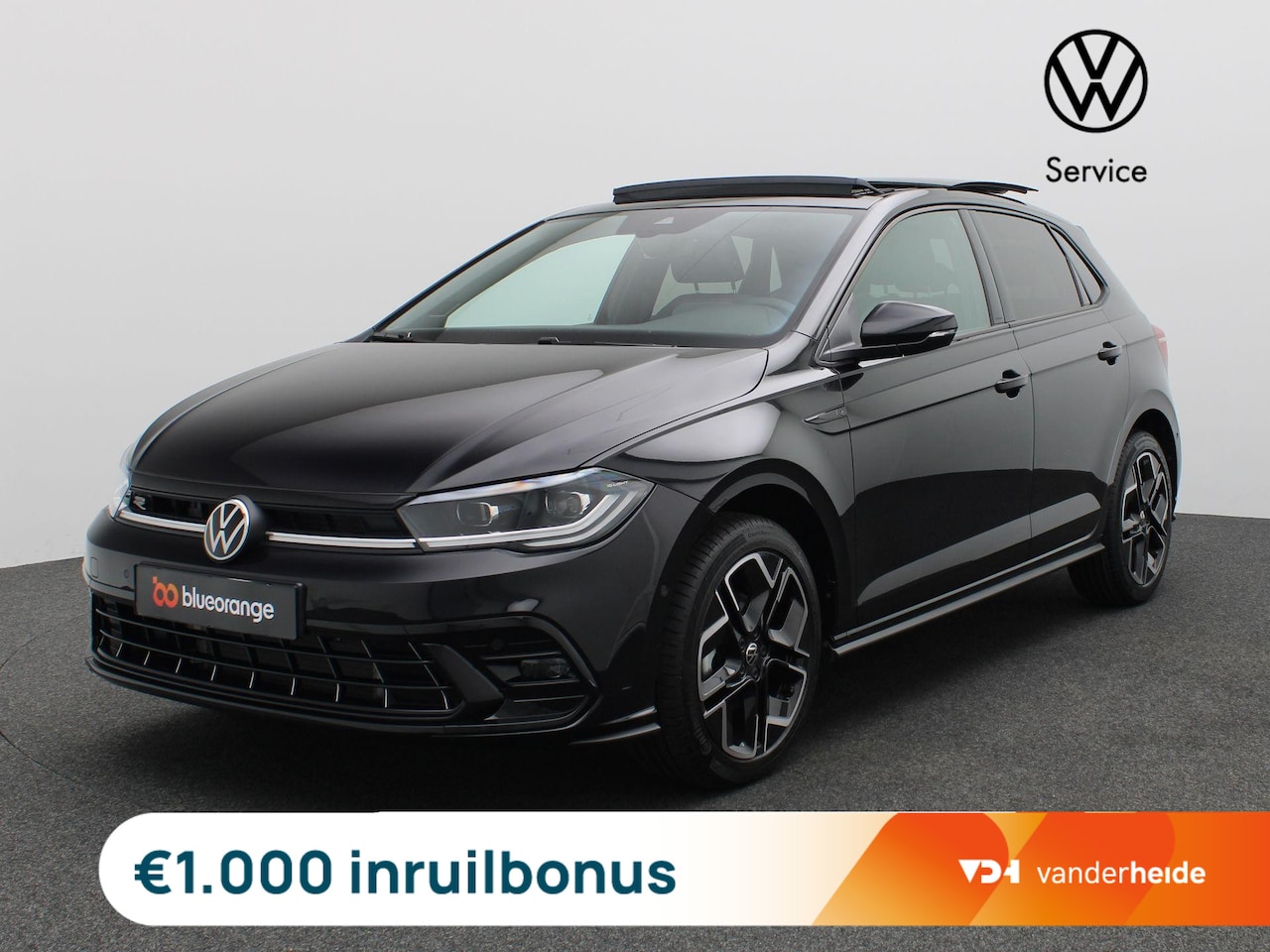 Volkswagen Polo - 1.0 TSI R-Line Edition 95PK DSG Pano-Schuifdak, Keyless, Matrix LED-Verlichting, Side Assi - AutoWereld.nl