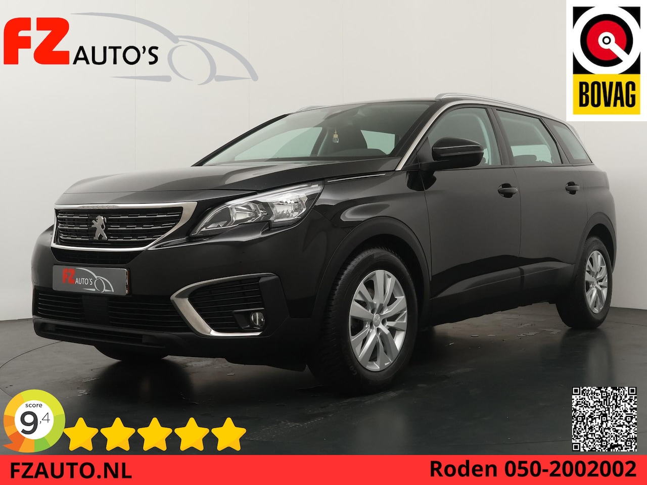 Peugeot 5008 - 1.2 PureTech Blue Lease Executive - 7-Zitter - Navigatie - Climate Control - Lichtmetalen - AutoWereld.nl