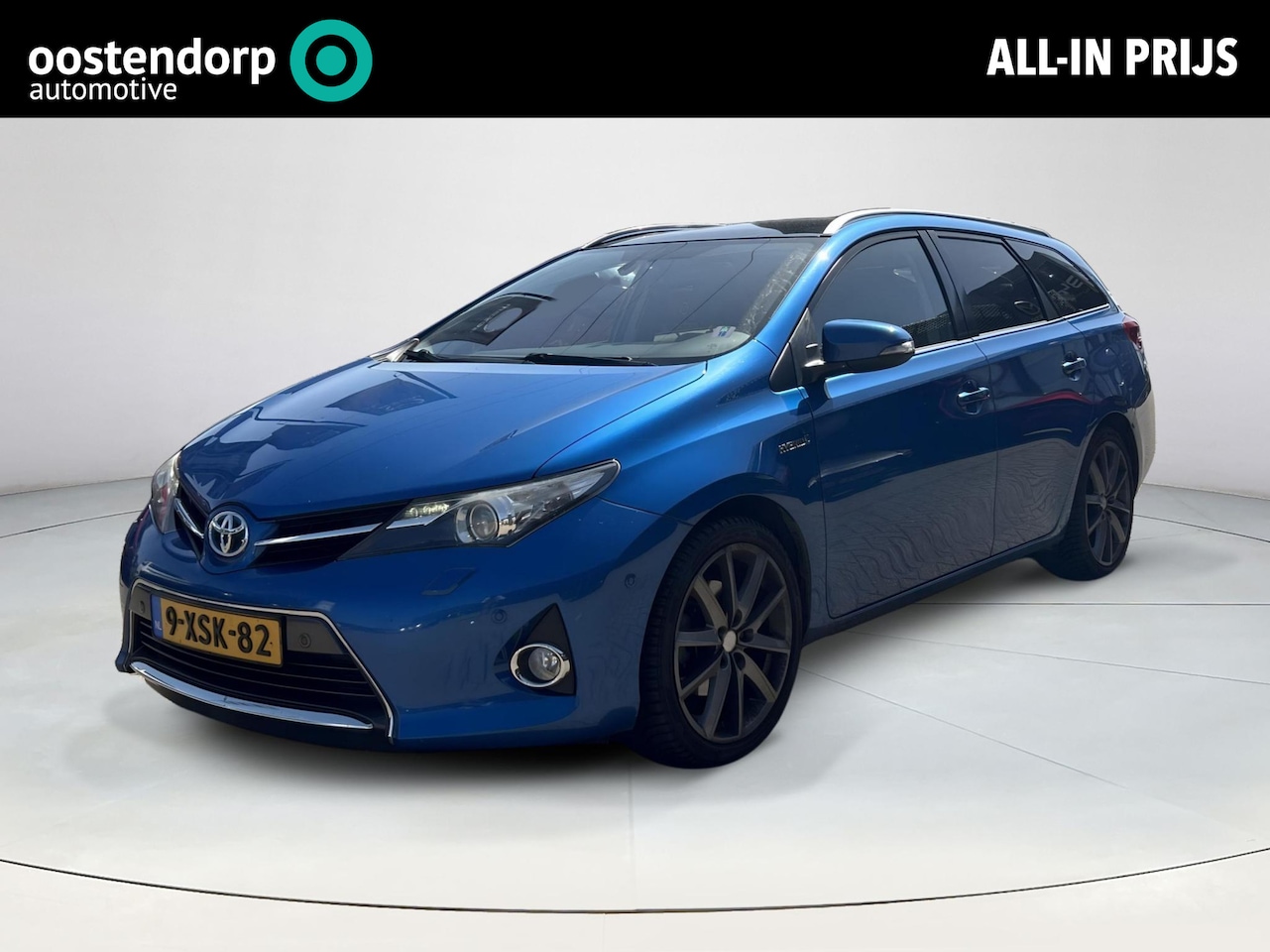Toyota Auris Touring Sports - 1.8 Hybrid Lease+ | Leder | Panoramadak | Rijklaarprijs! - AutoWereld.nl