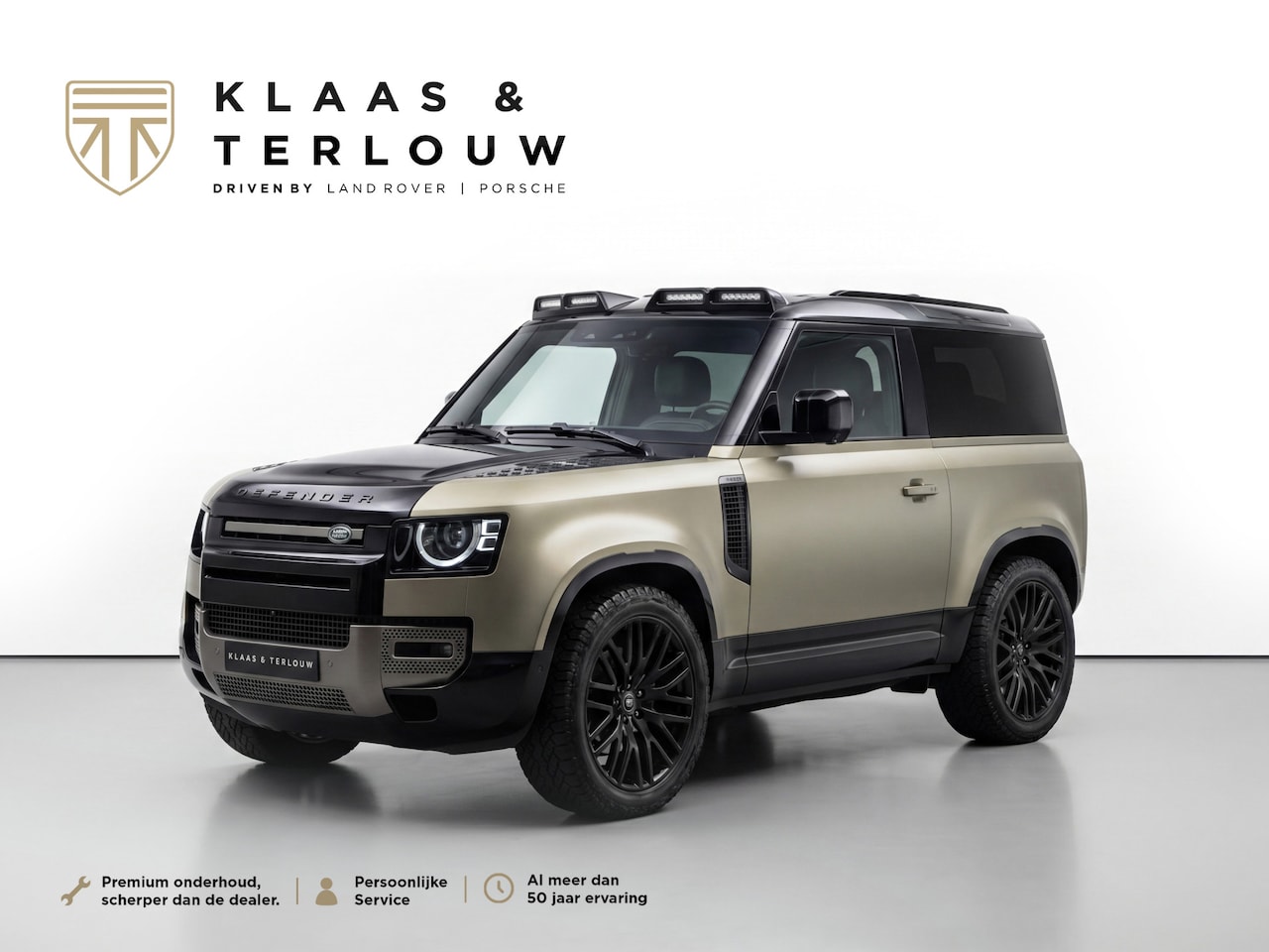 Land Rover Defender 90 - 3.0 D200 MHEV X-Dynamic SE | Grijs kenteken | Verstralers | 22'' Black Crow | Wrap | - AutoWereld.nl