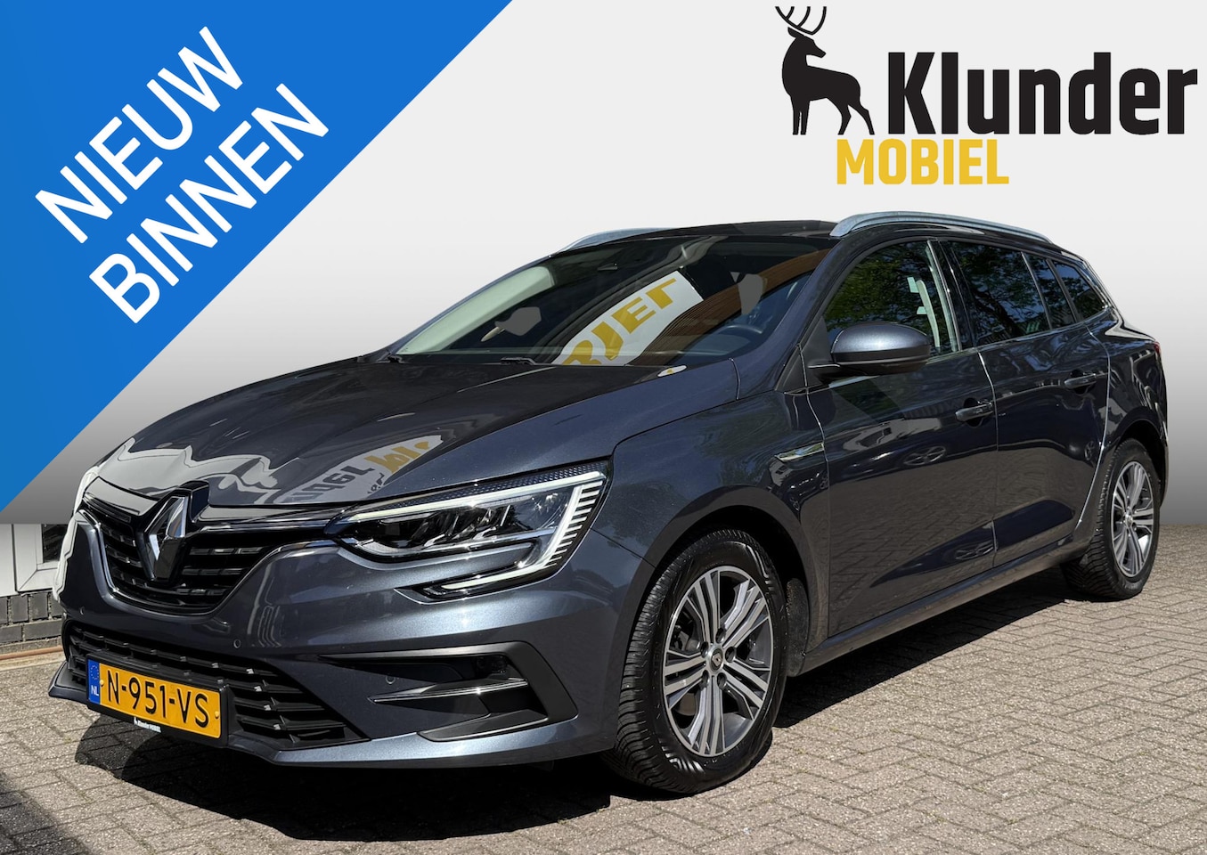 Renault Mégane Estate - 1.3 TCe Intens Aut. |Carplay|Trekhaak| - AutoWereld.nl