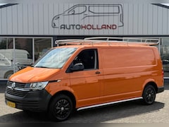 Volkswagen Transporter - 2.0 TDI 81KW 110PK L2H1 EURO 6 AIRCO/ CRUISE CONTROL/ TREKHAAK/ RVS IMPERIAAL/ 100% DEALER