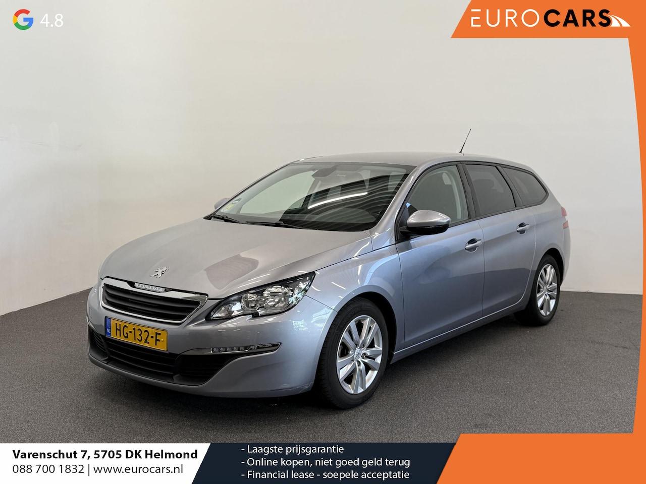 Peugeot 308 SW - 1.6 BlueHDI Blue Lease Pack Trekhaak Navigatie Cruise Control Parkeersensoren Climate Cont - AutoWereld.nl