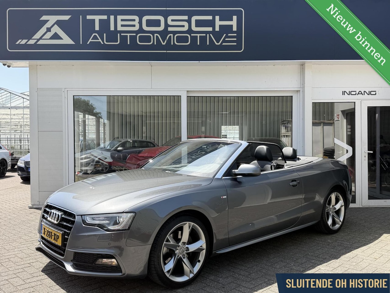 Audi A5 Cabriolet - 2.0 TFSI (224PK) quattro aut. S Line Pro - AutoWereld.nl