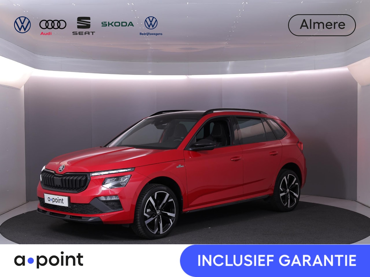 Skoda Kamiq - 1.0 TSI Monte Carlo 115 pk | Verlengde garantie | Navigatie | Panoramadak | Parkeersensore - AutoWereld.nl