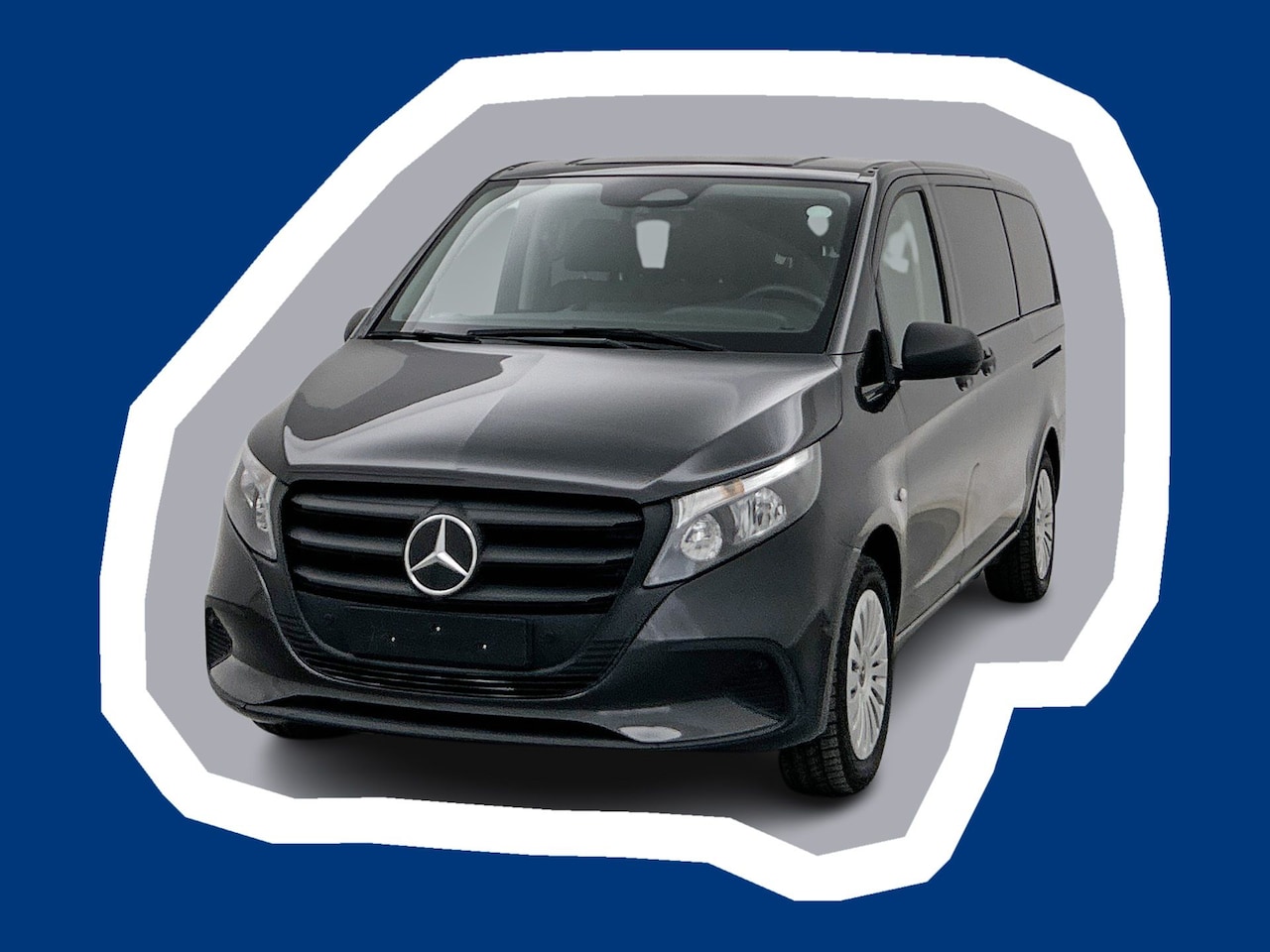 Mercedes-Benz Vito Tourer - 116 CDI L2 Pro 9 Persoons Schuifdeur L+R Navigatie Camera Euro 6 - AutoWereld.nl