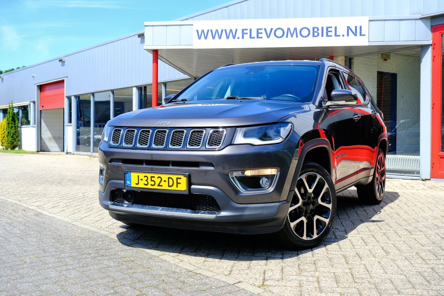 Jeep Compass - 1.4 MultiAir Limited 4x4 Aut. Leder|Navi|Clima|LMV - AutoWereld.nl