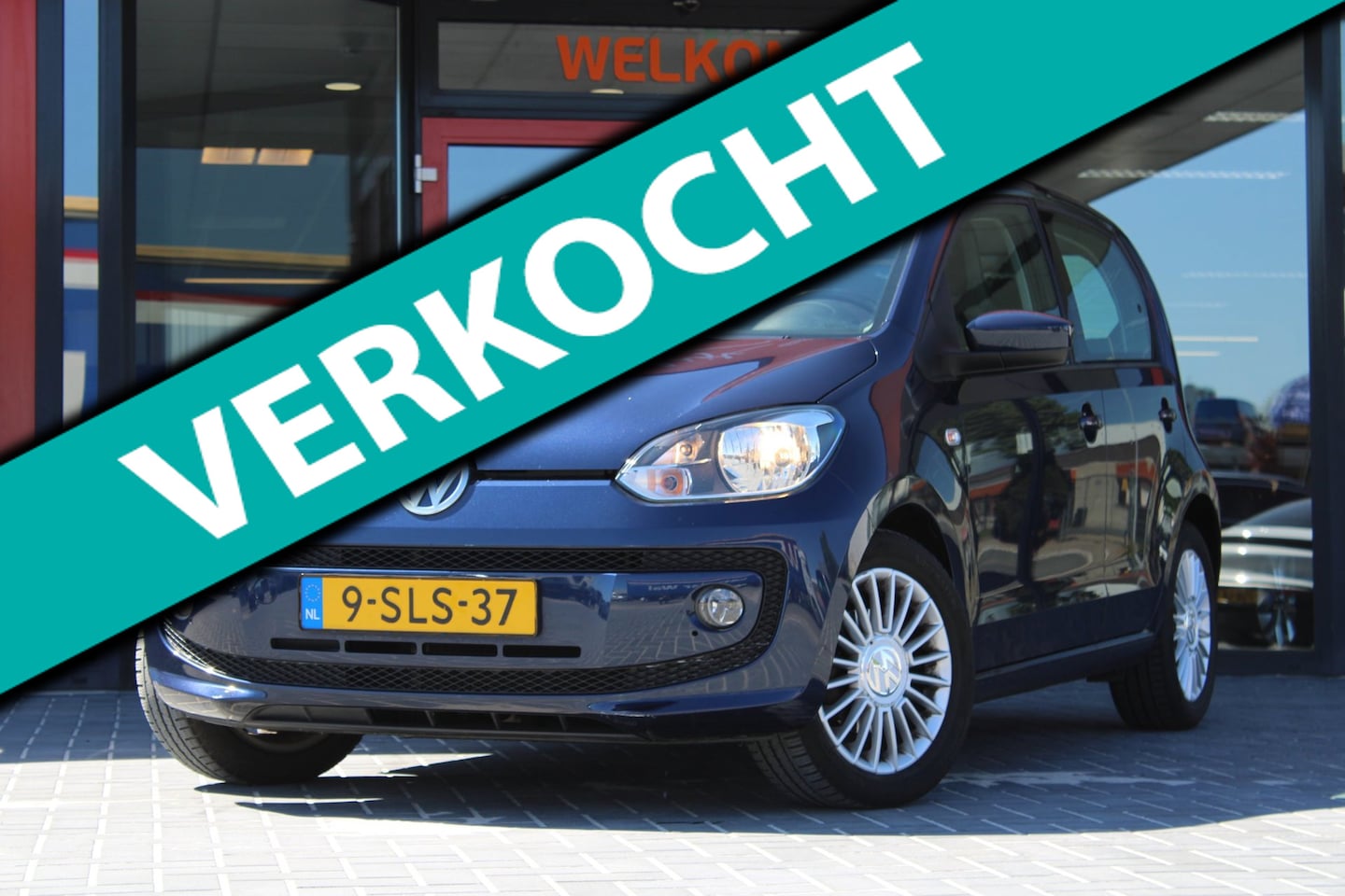 Volkswagen Up! - 1.0 high up! BlueMotion Airco, Navigatie, Elektrische ramen, Cruise Control, Parkeersensor - AutoWereld.nl