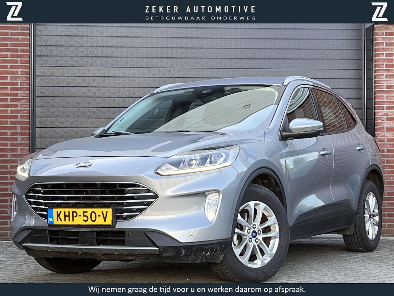 Ford Kuga - 2.5 FHEV Titanium Hybride, 1600KG Trekgewicht, Camera, Navigatie, Keyless Entry - AutoWereld.nl