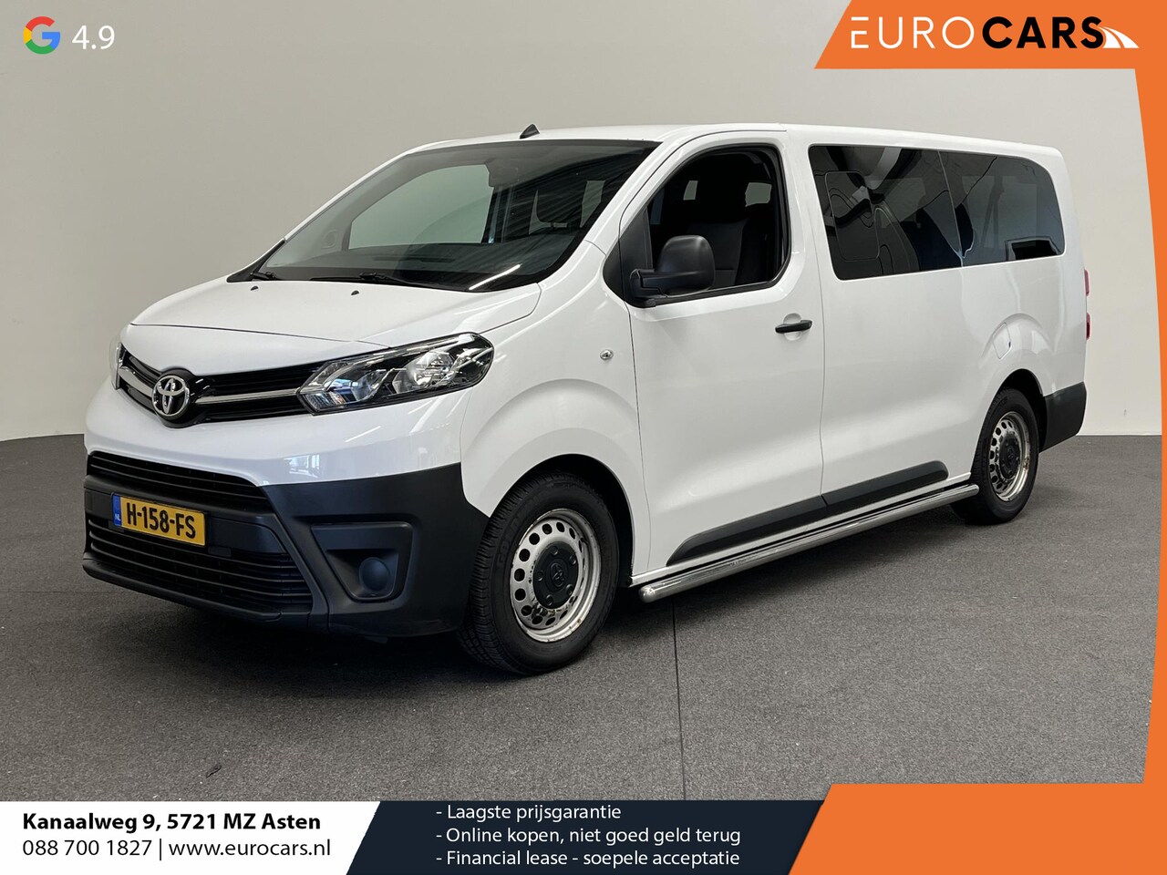 Toyota ProAce Shuttle - 1.5 D-4D Cool Comfort Long 9persoons PERSONENBUS Airco Cruise Control Trekhaak Incl. BTW / - AutoWereld.nl