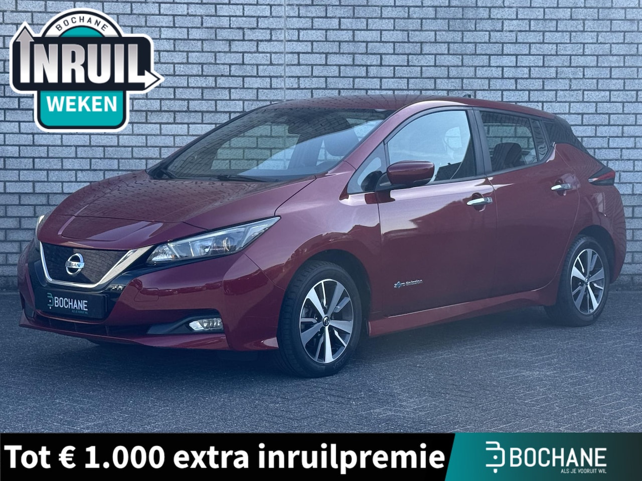 Nissan LEAF - Acenta 40 kWh | SOH 86% | Achteruitrijcamera | Adaptive Cruise Control | Navigatie | Clima - AutoWereld.nl
