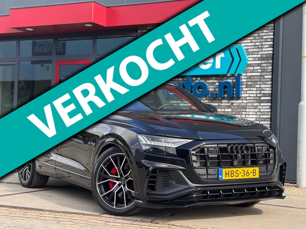 Audi Q8 - 55 TFSIe quattro S-LINE VOL! SQ8 l B&O l RS-SEATS l HUD l 360 l SOFTCLOSE l PANO l MATRIX - AutoWereld.nl