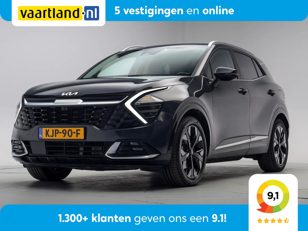 Kia Sportage - 1.6 T-GDi PHEV 265pk AWD DynamicLine Aut. [ LED Apple / Android Stoelverwarming cruise Nav - AutoWereld.nl