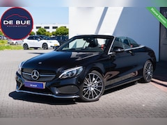 Mercedes-Benz C-klasse Cabrio - 250 Premium AMG|UNIEK|Bordeaux|Burmester|Camera|Nekverwarming|Dealer onderhouden
