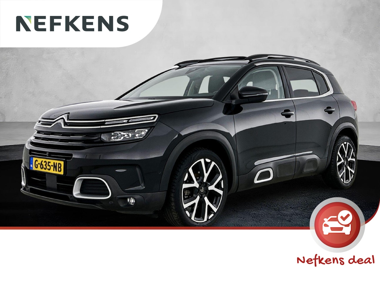 Citroën C5 Aircross - 1.2 130pk Shine Autpmaat | Trekhaak | Schuif-/Kanteldak | 360 Camera | Navigatie | Adaptie - AutoWereld.nl