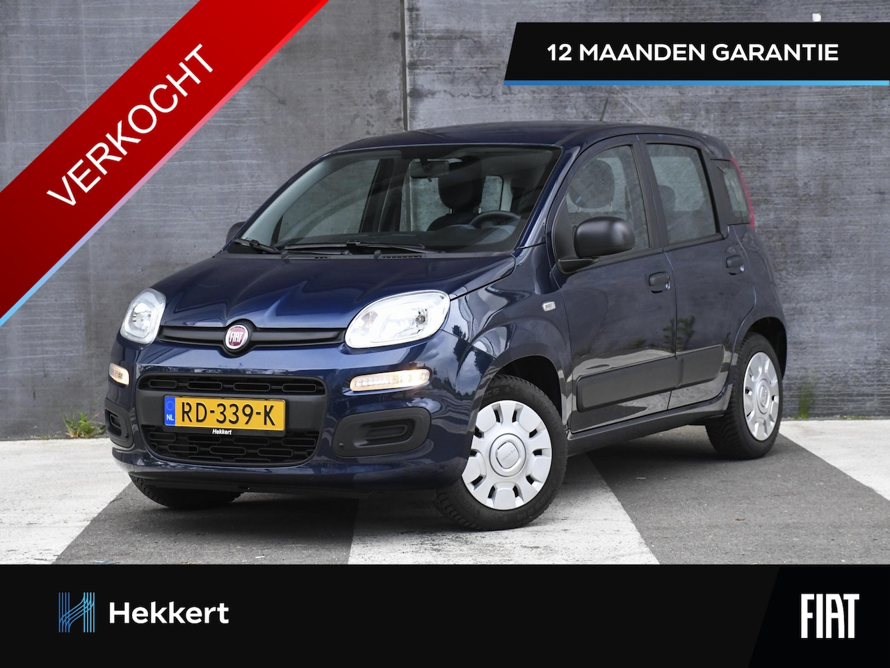 Fiat Panda - Popstar 1.2 69pk 100% FIAT ONDERHOUDEN | RADIO | AIRCO | 12 MND GARANTIE - AutoWereld.nl