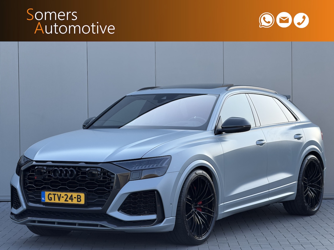 Audi RSQ8 - 4.0 TFSI quattro Audi Exclusive | Keramisch | 23" ABT | Panorama | Carbon | B&O 3D - AutoWereld.nl
