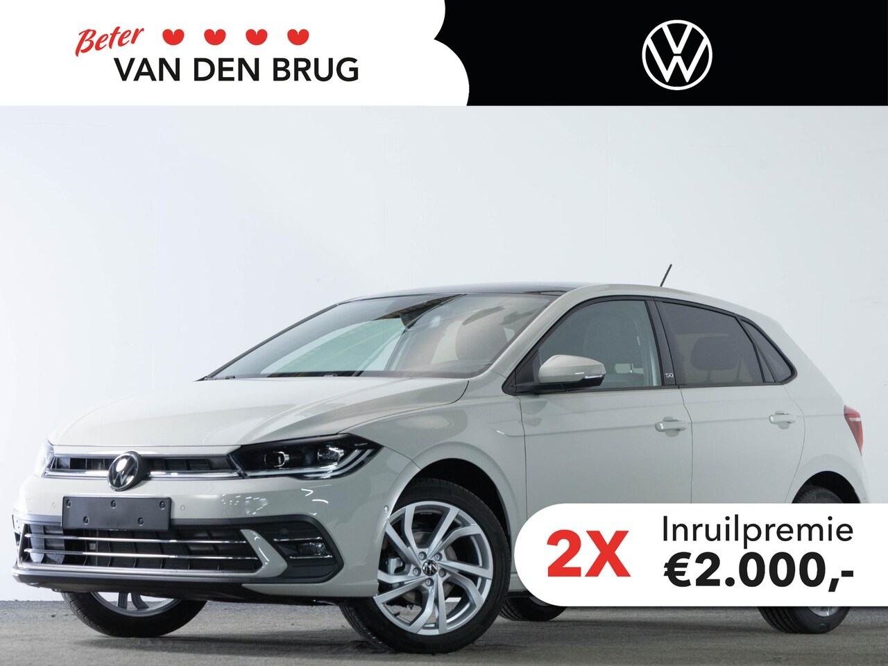 Volkswagen Polo - 50 Edition 1.0 TSI 95 PK DSG | Panoramadak | Sound System | Achteruitrijcamera | Keyless | - AutoWereld.nl