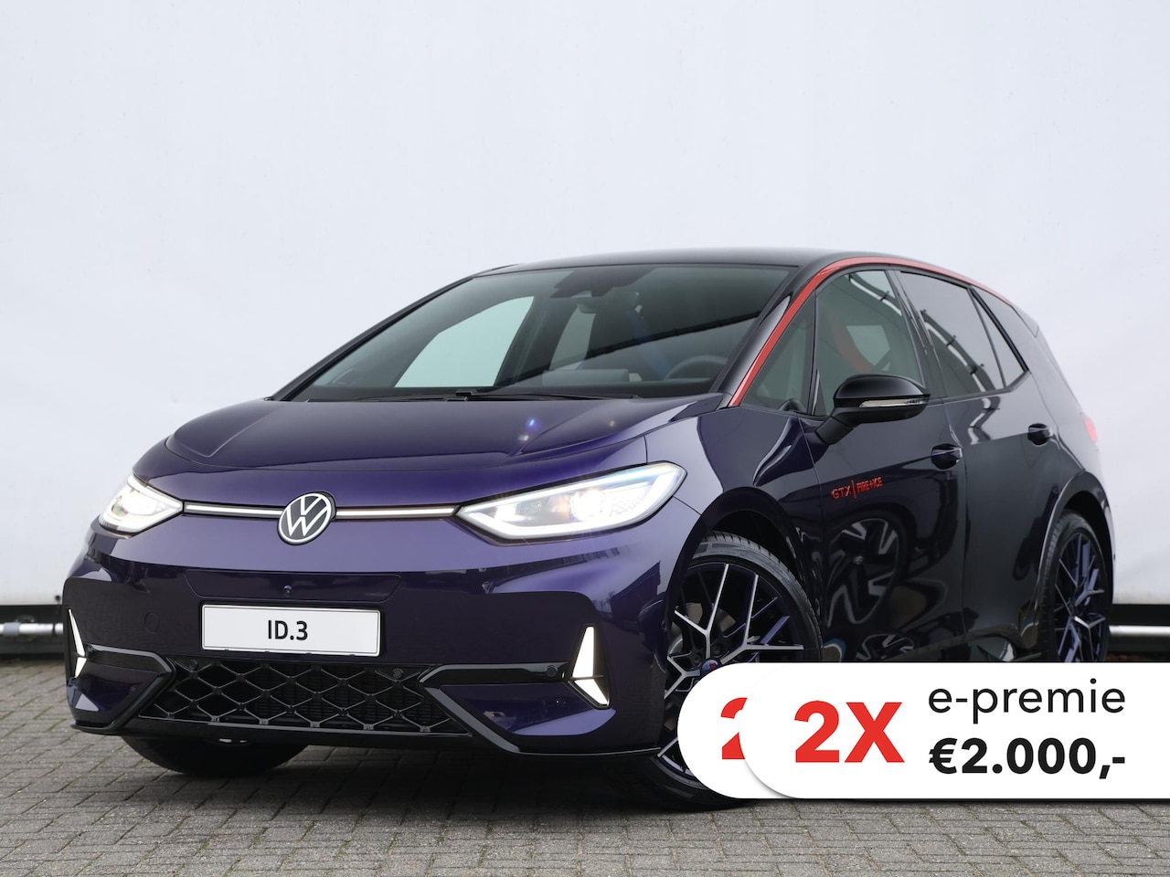 Volkswagen ID.3 - GTX Limited Edition 79 kWh / 326 PK | GTX Fire & Ice | Panoramadak | 360 Camera | Steunhaa - AutoWereld.nl