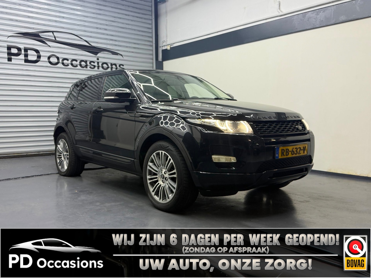 Land Rover Range Rover Evoque - 2.2 TD4 4WD Prestige - Pano - Leer - Elek. Stoelen - Navi - AutoWereld.nl