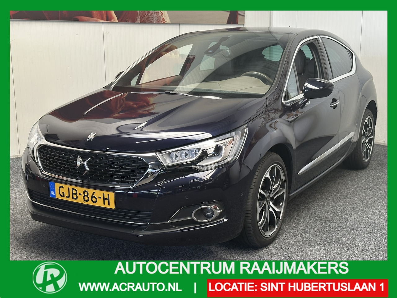 DS 4 - 1.6THP 165PK CHIC AUTOMAAT COGNAC LEDER ACHTERUITRIJCAMERA NAVIGATIE BLUETOOTH TELEFOON DO - AutoWereld.nl