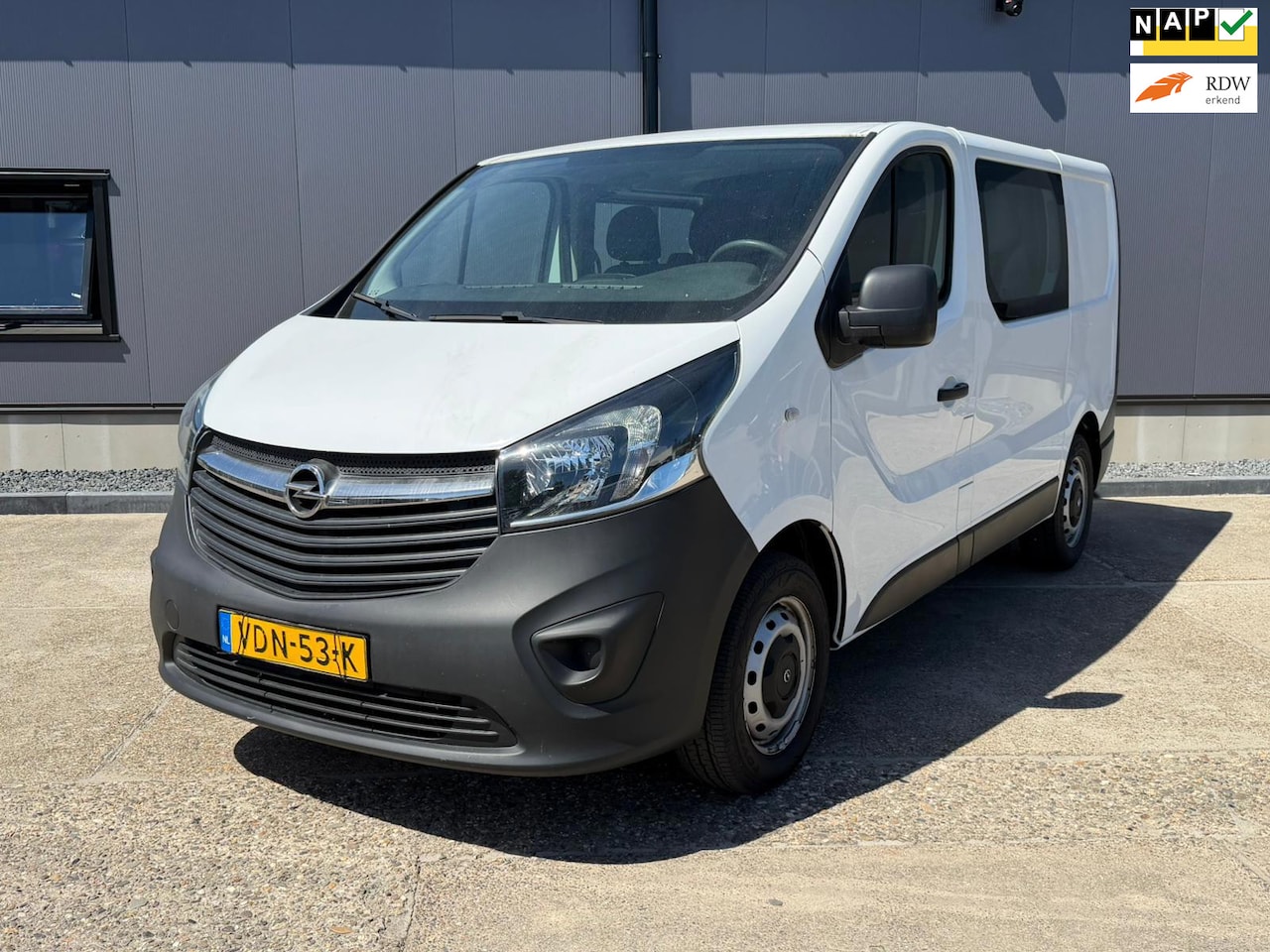 Opel Vivaro - 1.6 CDTI L1H1 DC Edition EcoFlex 1.6 CDTI L1H1 DC Edition EcoFlex - AutoWereld.nl