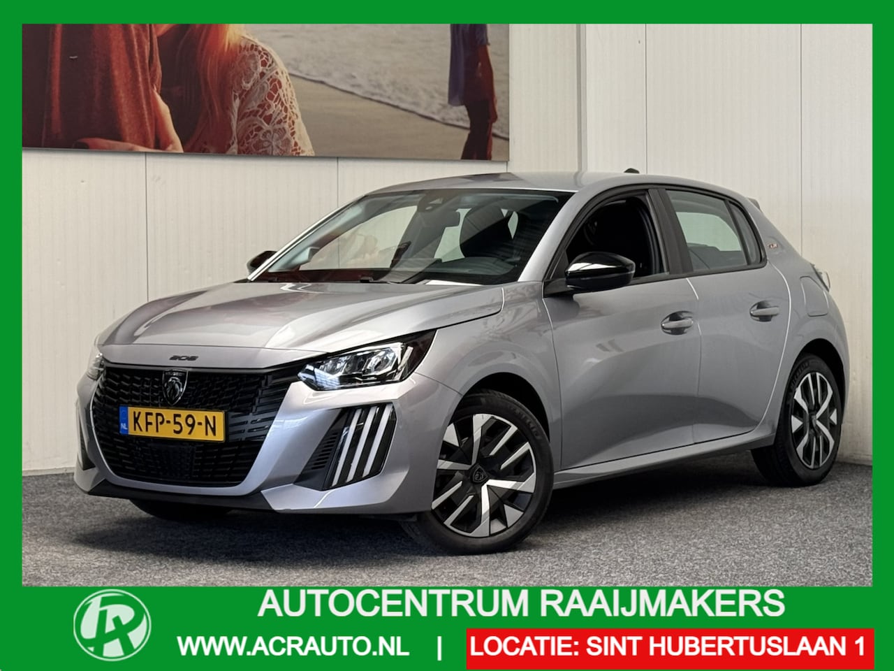 Peugeot 208 - 1.2 STYLE 100PK MODEL 2025 NAVIGATIE CRUISE CONTROL APPLE CARPLAY/ANDROID AIRCO BLUETOOTH - AutoWereld.nl