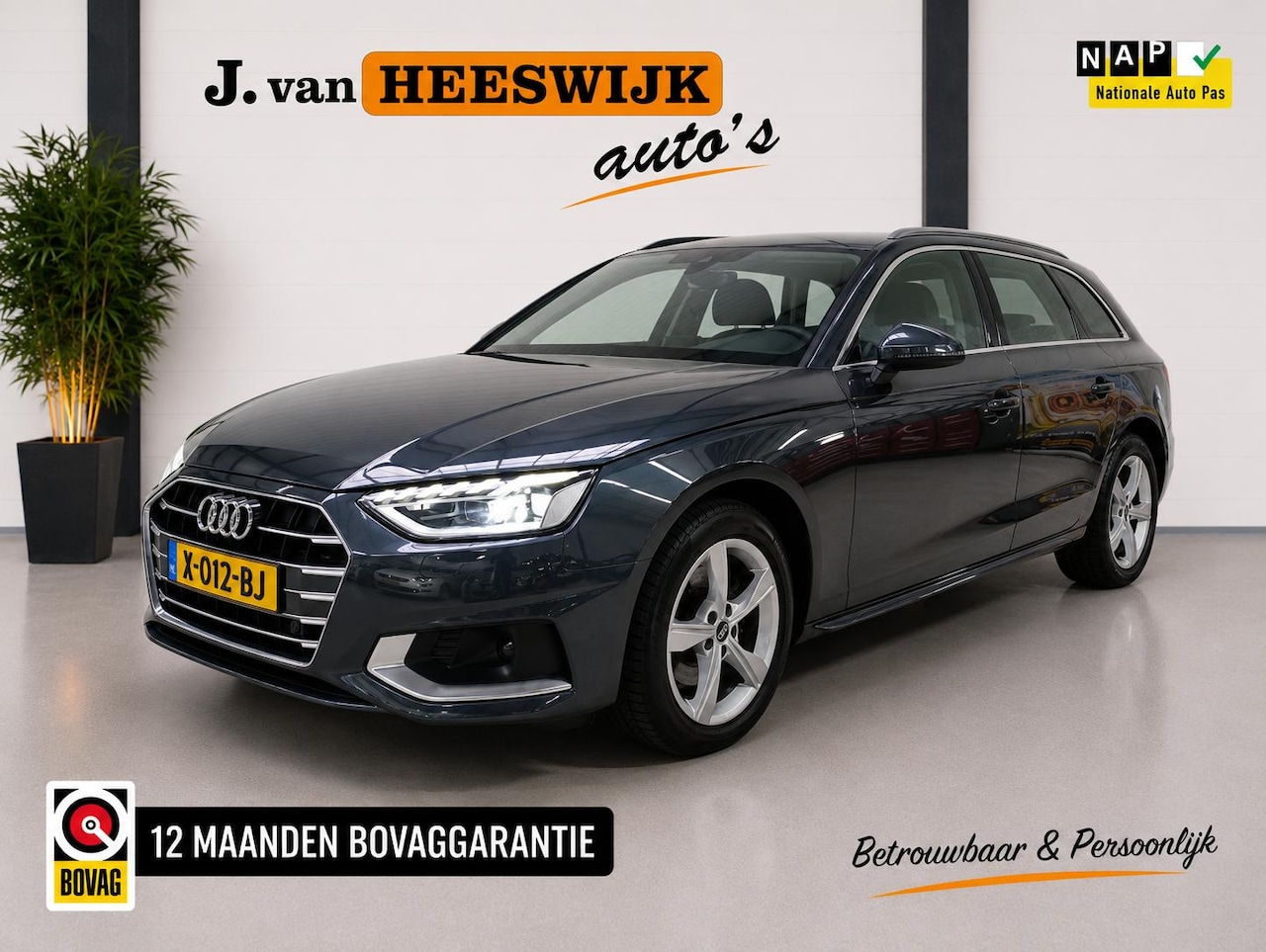 Audi A4 Avant - 35 TFSI Advanced Edition Navi | ecc | Lmv | Pdc |Keyless - AutoWereld.nl