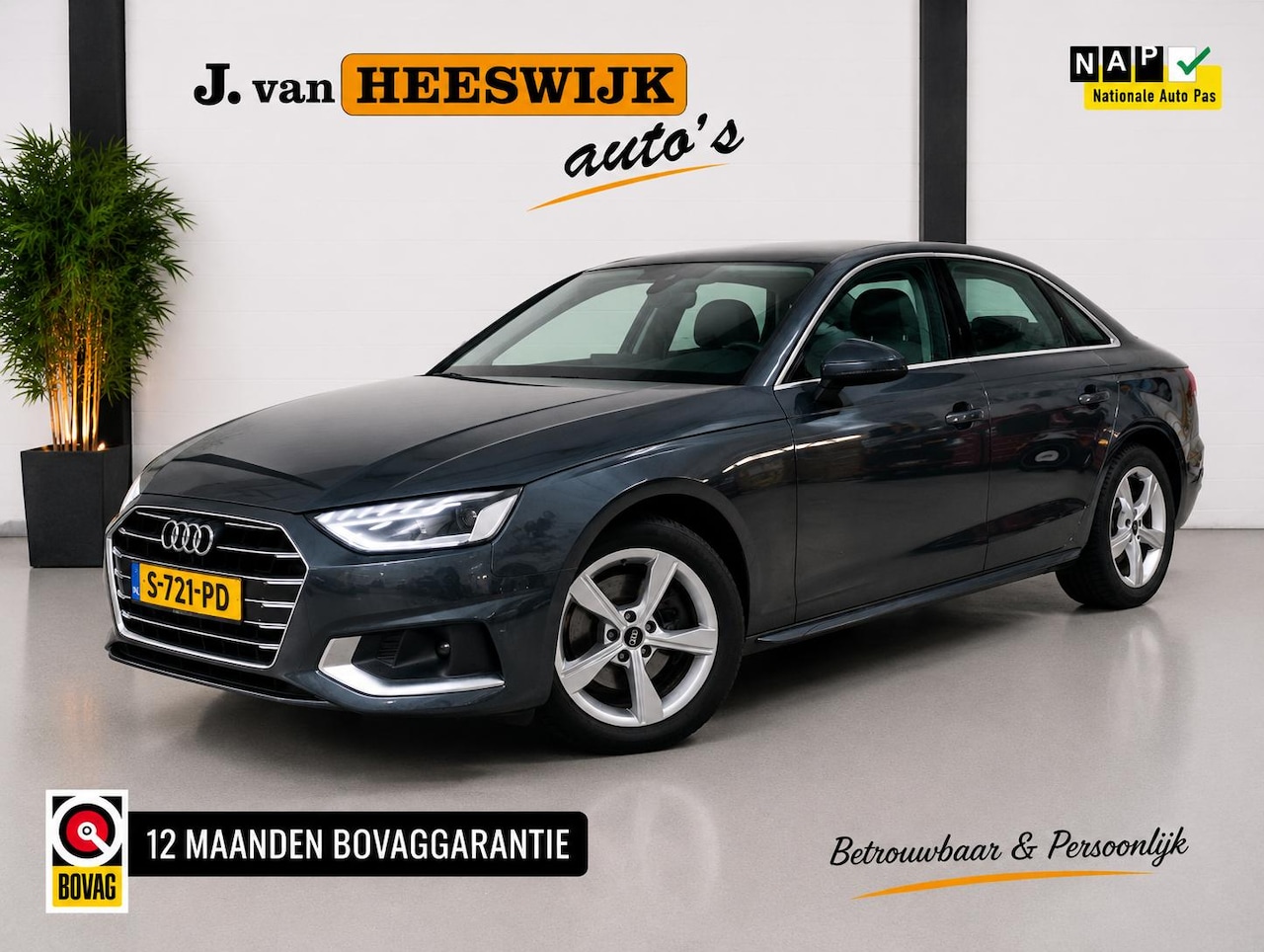 Audi A4 Limousine - 35 TFSI Advanced Edition Climate controle | Navigatiesysteem | Parkeersensoren | Cruise co - AutoWereld.nl