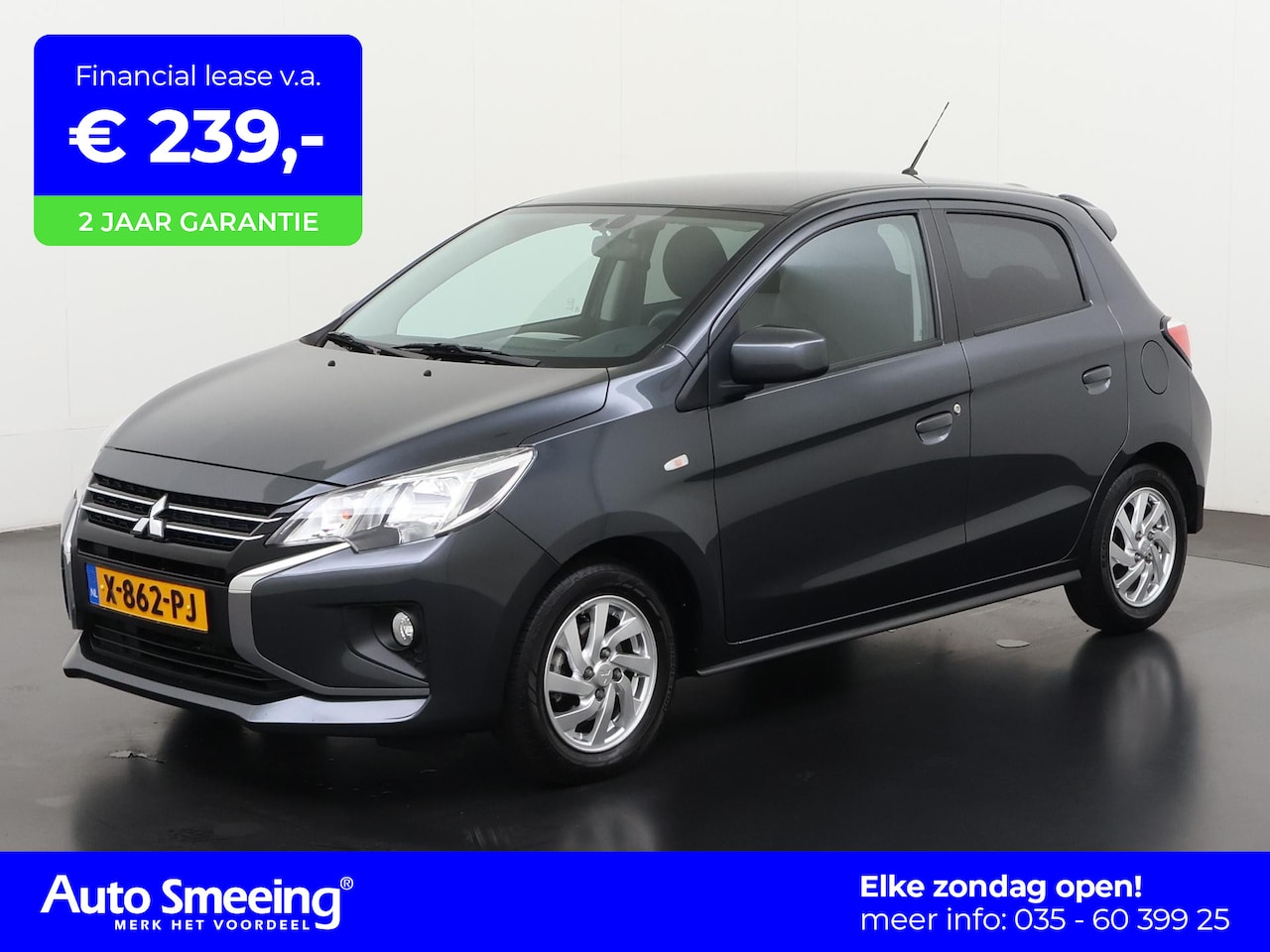 Mitsubishi Space Star - 1.2 Dynamic Automaat | Camera | Apple/Android Carplay | Zondag Open! - AutoWereld.nl