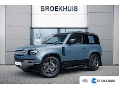 Land Rover Defender 90 - Defender P400 90 X-Dynamic SE GRIJS KENTEKEN | 66.800 EXCL BTW | Luchtvering | Jumpseat |