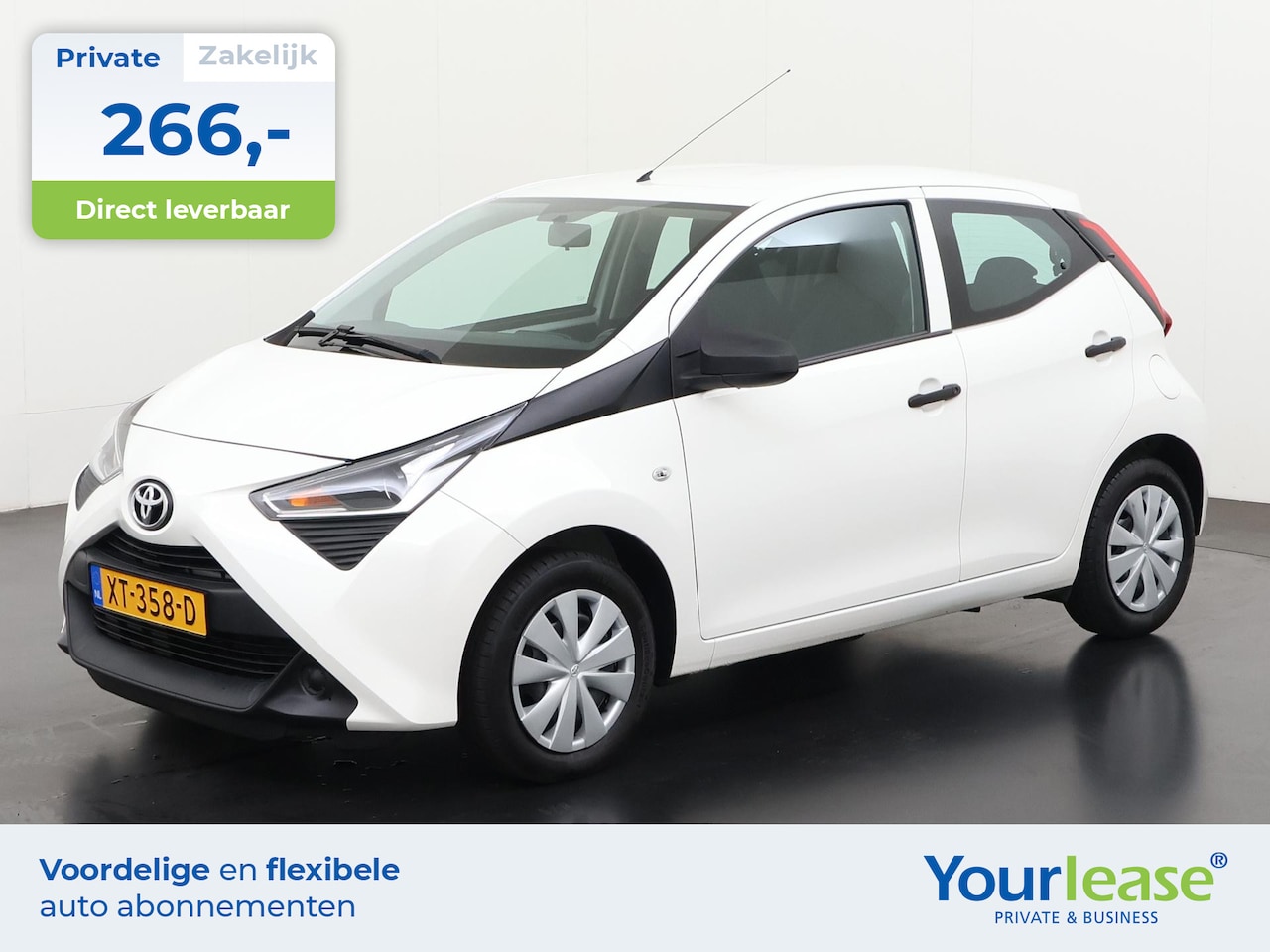Toyota Aygo - 1.0 VVT-i x | All-in 266,- Private Lease | Direct uit voorraad - AutoWereld.nl