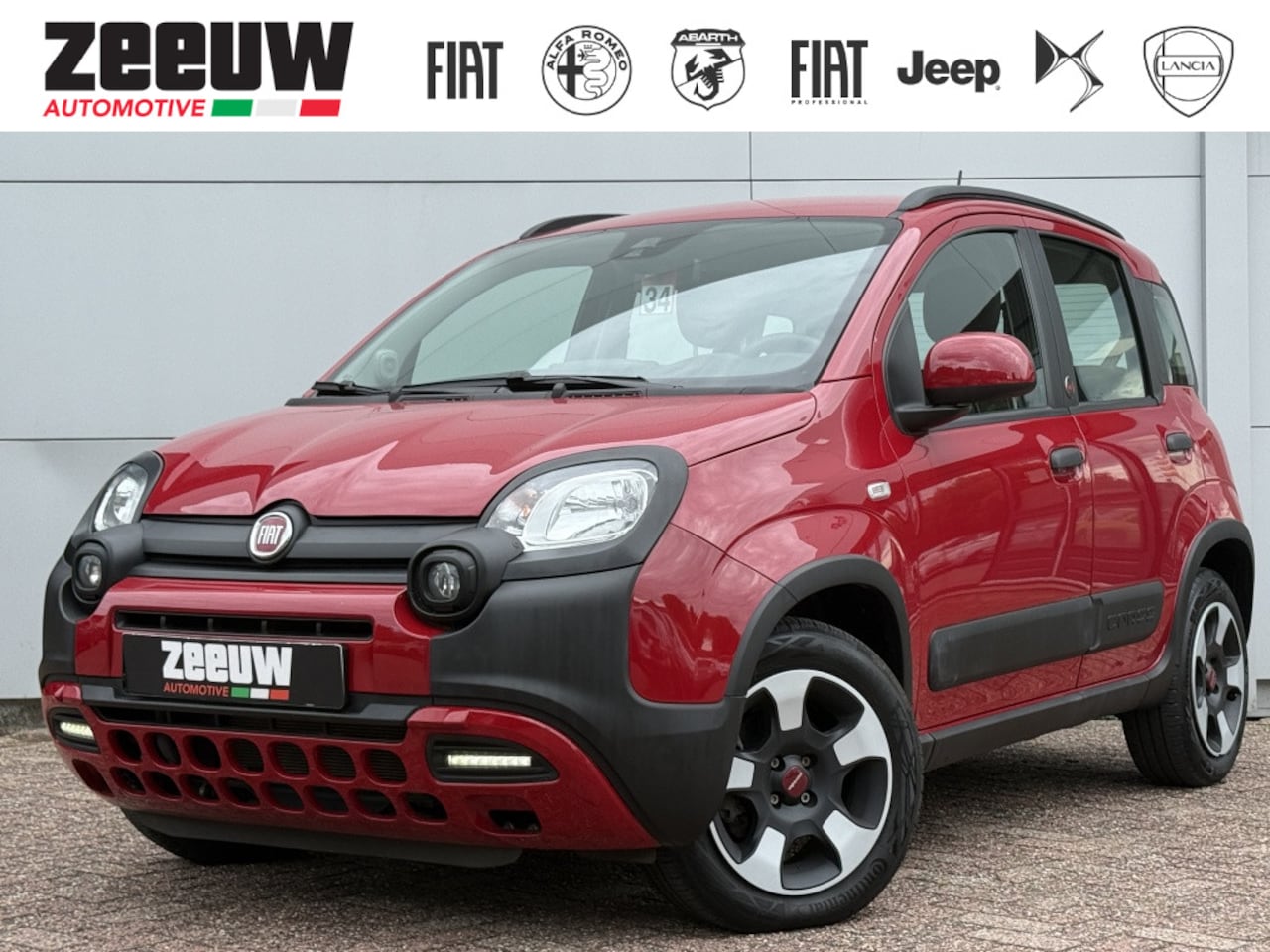 Fiat Panda - 1.0 Hybrid Pandina | Airco | Carplay | Cruise | 5zits | PDC - AutoWereld.nl