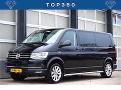 Volkswagen Transporter Multivan - 2.0 TDI L2H1 DubbelCabine Highline Nwe motor Leer | Automaat | Trekhaak | Sidebars