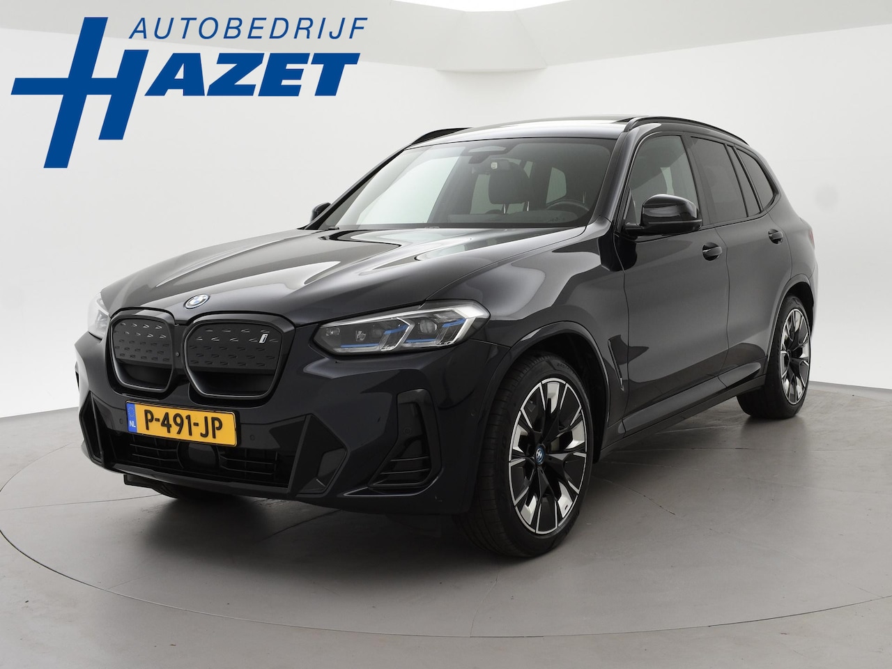 BMW iX3 - M-SPORT HIGH EXECUTIVE 80 kWh + TREKHAAK | HEAD-UP | 360 CAMERA | PANORAMA | STUURVERWARMI - AutoWereld.nl