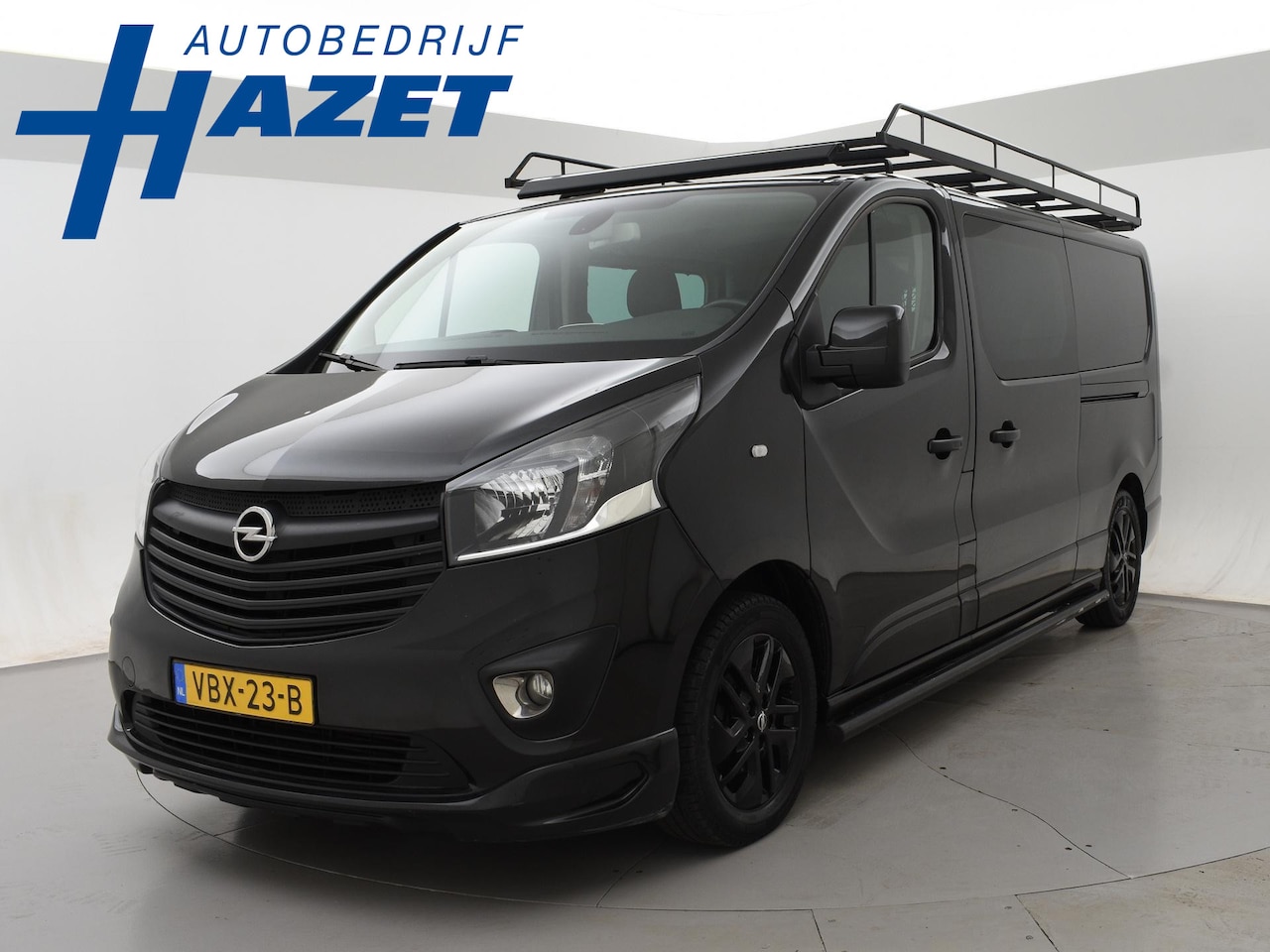 Opel Vivaro - 1.6 CDTI 145 PK DUBBEL CAB. IRMSCHER GT 058/100 + 2 SCHUIFDEUREN | LEDER | CAMERA | STOELV - AutoWereld.nl