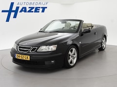 Saab 9-3 Cabrio - 1.8t AUT. ORIGINEEL NEDERLANDS + NIEUWE KAP | AFN. TREKHAAK | HIRSCH | LEDER | STOELVERW