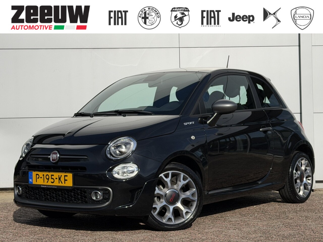 Fiat 500 - 1.0 Hybrid 70 PK Sport | Navi | Carplay | Clima | 16" - AutoWereld.nl