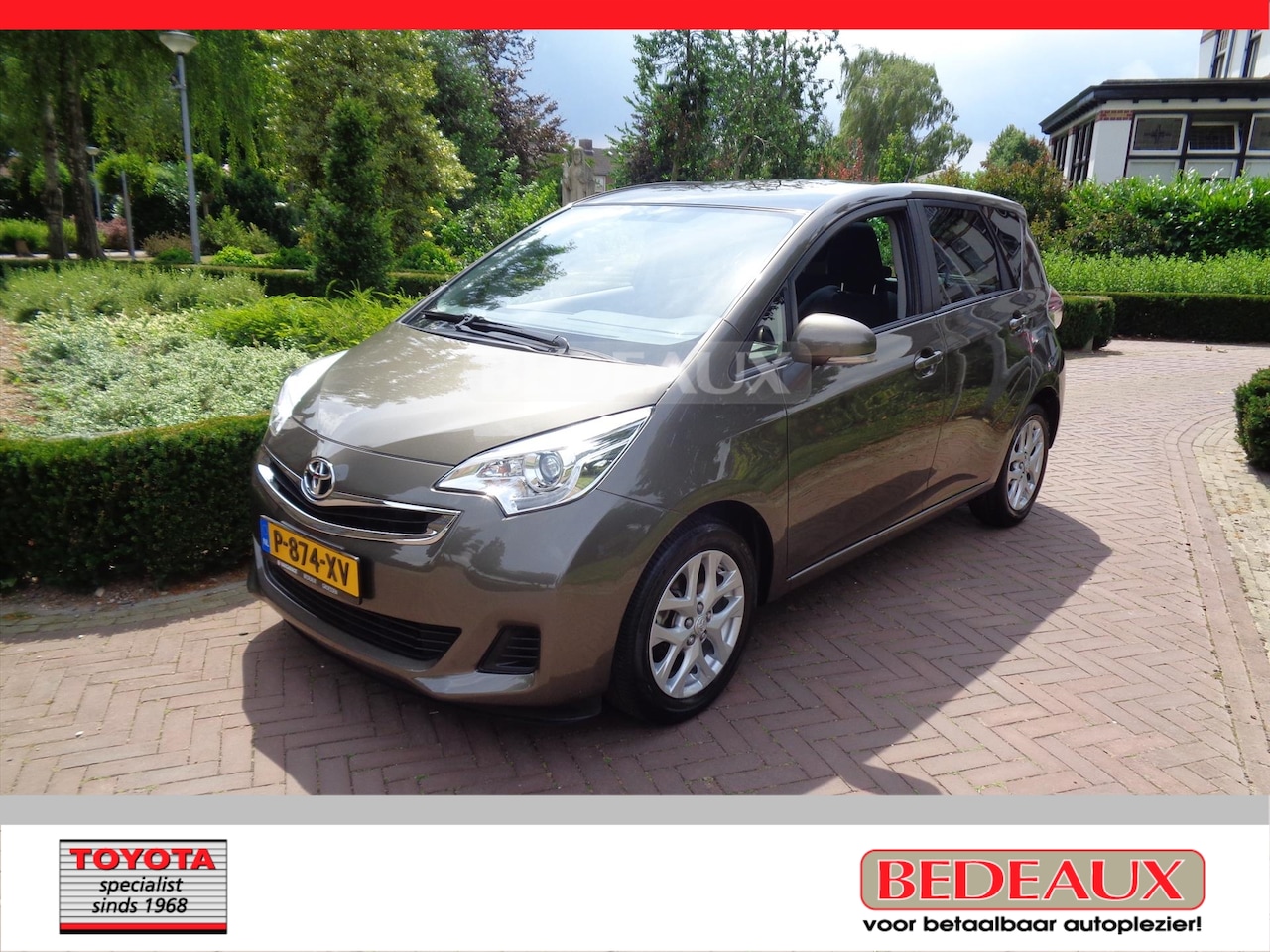 Toyota Verso S - 1.3 VVT-i 99pk Aut Trend bij Toyota specialist , rijklaar met 12 maanden BOVAG garantie! - AutoWereld.nl