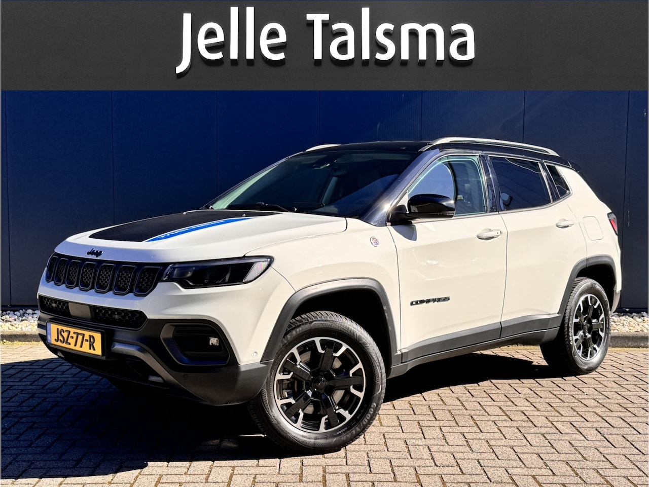 Jeep Compass - 4xe 240 Plug-in Hybrid Electric Trailhawk | Camera | Leder | Apple Carplay/Android Auto | - AutoWereld.nl