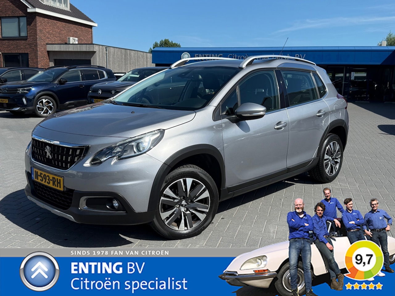 Peugeot 2008 - 1.2 PT 110 ALLURE AUTOMAAT TREKHAAK NIEUWE DISRIEM - AutoWereld.nl