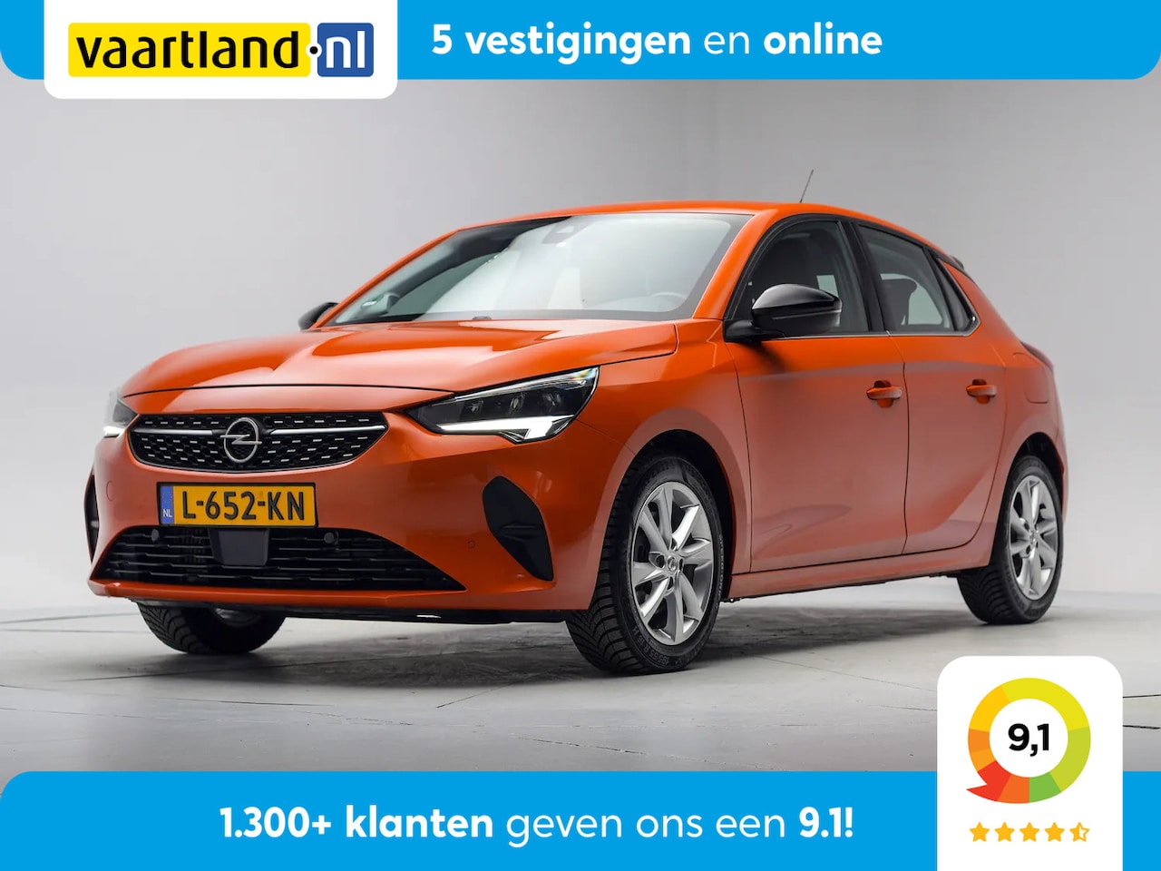 Opel Corsa - 1.2 Elegance Aut. [ Navi Apple/Android Clima Cruise ] - AutoWereld.nl