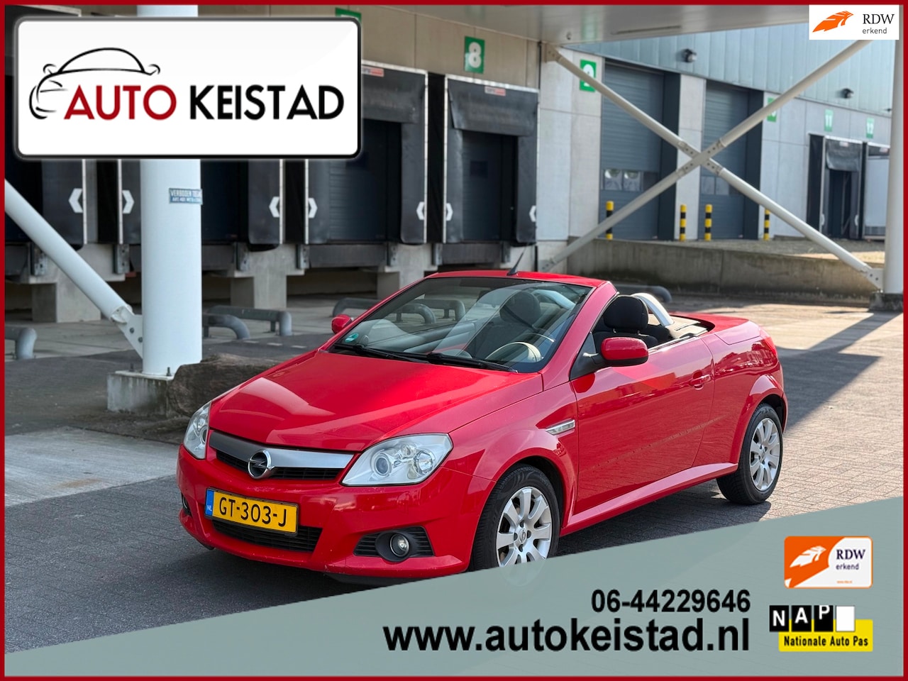 Opel Tigra TwinTop - 1.4-16V Rhythm CABRIOLET AIRCO/STUURWIEL BEDIENING! 1 JAAR APK! - AutoWereld.nl
